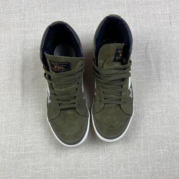 Vans Sk8-Hi WTAPS “Olive Crossbones\
